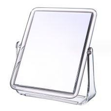 Дзеркало косметичне, квадратне, на підставці, 18х15х12 см