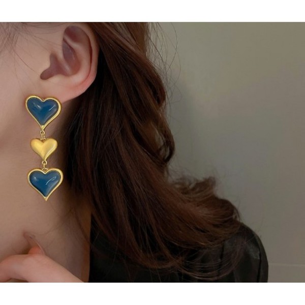 Сережки у серця "Серце України", 1 шт
