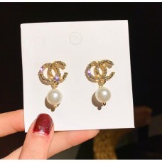 Сережки з перлинами "Fate Ringss", золото