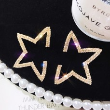 Сережки "Diamond Half Star"