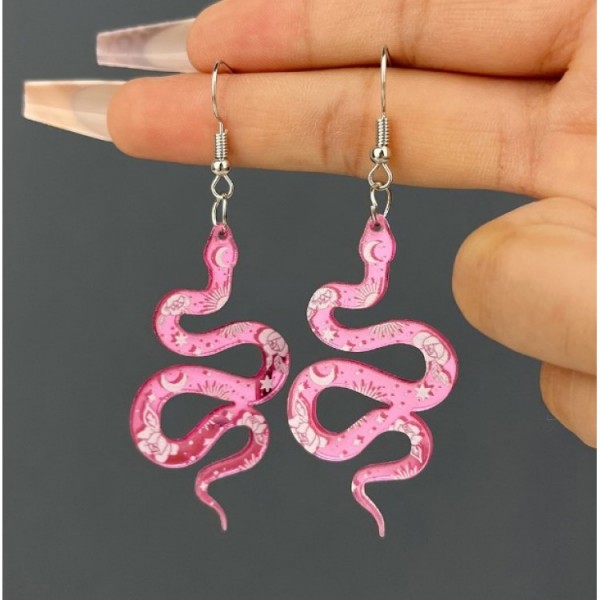 Сережки змейки "Snakes Popular", два цвета