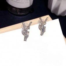 Сережки в стилі "YSL", 2 кольори