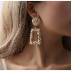 Сережки "French modern", 1 пара