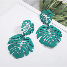 Серьги "Beautiful plants", 3 цвета