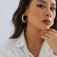 Серьги "Metalic Crescent", два цвета