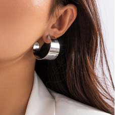 Серьги "Bent Sheet", два цвета