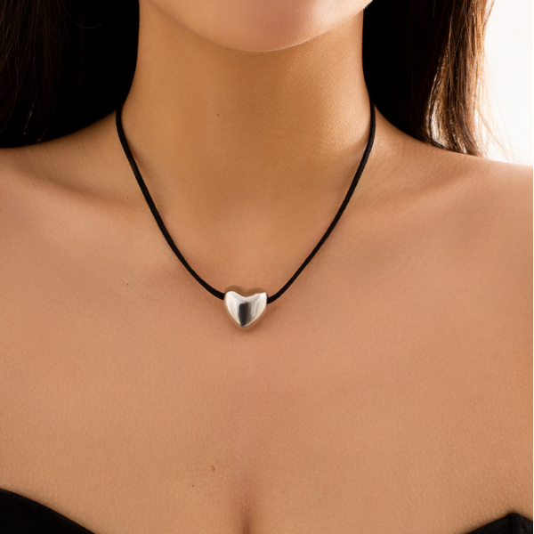 Ланцюжок "Metalic Heart", срібло