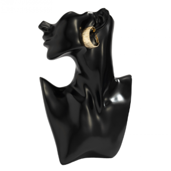 Сережки "Gold Carapace", золото