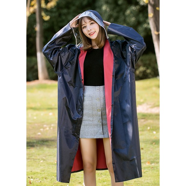 Дощовик універсальний з прозорим капюшоном OXFORD 420D (140 х 70 см)