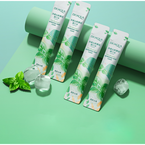 Ополаскиватель Bioaqua Clear для полости рта, мята, 20 х 10 мл Ополаскиватель Bioaqua Clear для полости рта, мята, 20 х 10 мл
