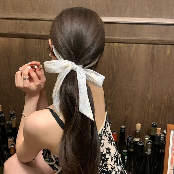 Обруч - стрічка для волосся "Beauty Ribbon", білий