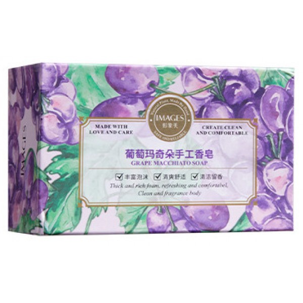 Мило для обличчя і тіла Images з екстрактом винограду і ефірної олії, 200 г
