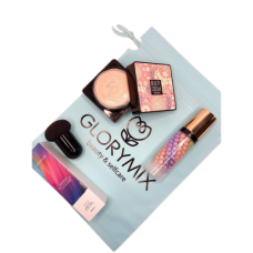 Набір Glorymix: База під макіяж 3в1, JOMTAM Contour Color Isolation + Кушон Veze (Venzen) Clear Cover Beauty Linasi Cream, тон 02