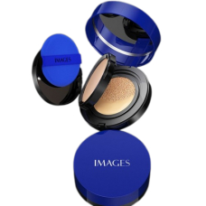 Кушон + пудра, 2 в 1, Images Gentle Mist Concealer Air Cushion Two-in-one, тон 02 слонова кістка, 12 г