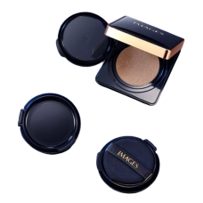 Кушон - консилер Images Gilding and Air Cushion Cream, з SPF50, тон 02 слонова кістка, 15+15 г