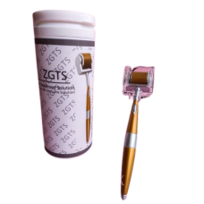 Мезоролер ZGTS, із позолоченим напиленням голок, в тубусі, 2 мм