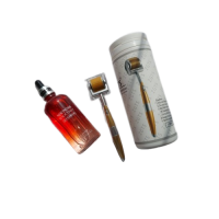 Акційний набір: Мезоролер ZGTS + сироватка Venzen CAVIAR ANTI-AGING, з чорною ікрою, 100 мл