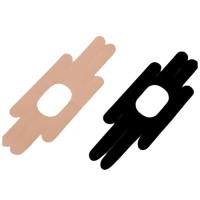 Тейп для коліна Pre-cut, тейпи для меніска, кінезіо пластир для коліна (упаковка 2 шт)