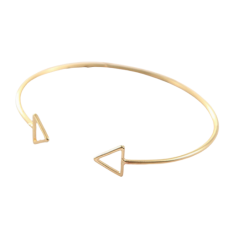 Браслет із трикутником, тонкий, 1 шт