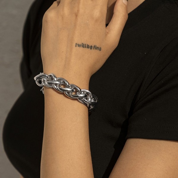 Браслет "Gold Scattering", великі ланки