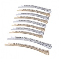 Невидимка для волосся, зі стразами "Shine"