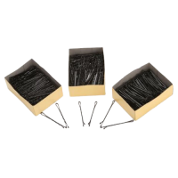 Невидимки для волосся, чорні, набір 150 шт