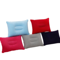 Подушка надувная, портативная, дорожняя подушка, разные цвета, 34х22,5 см