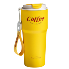 Термочашка Leo Coffee Cup, чашка термос з нержавіючої сталі, два кольори, 620 мл