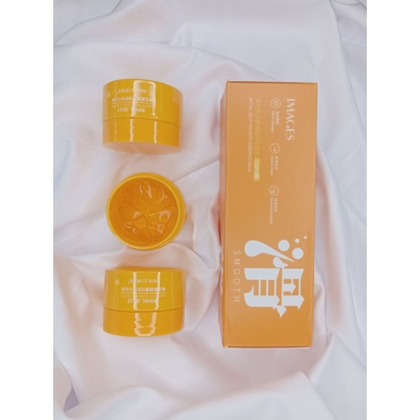 Маска зволожуюча Images Royal Jelly Smooth Essence Mask, з маточним молочком, набір