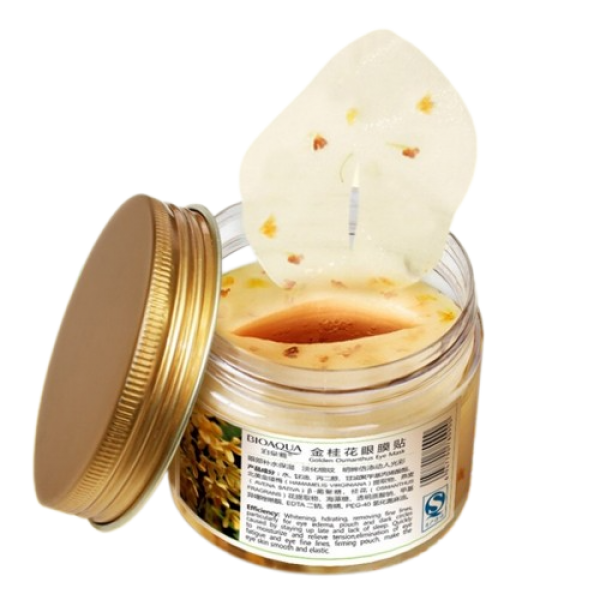 Патчі тканинні для очей з османтусом Bioaqua, 80 шт