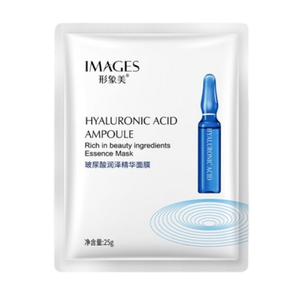 Тканинна маска для обличчя з гіалуроновою кислотою Images Hyaluronic Acid Ampoule, 1 шт