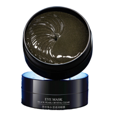 Патчи гидрогелевые Bioaqua Black Pearl Crystal Clear Eye Mask с экстрактом черного жемчуга, 60 шт  