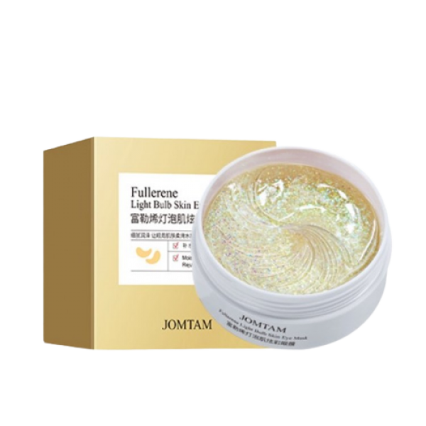 Патчи для глаз Jomtam Fullerene Light Bulb Skin Eye Mask, с шиммером