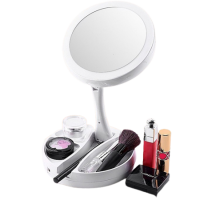 Зеркало косметическое складное с Led подсветкой My Fold Away Mirror для макияжа