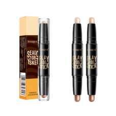 Коректор - олівець для контуринга, подвійний, Images Play 108 Stick, тон 02 слонова кістка