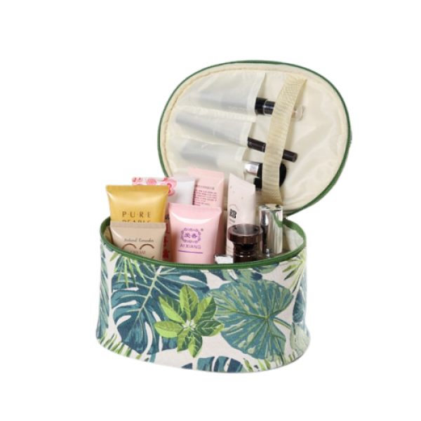 Косметичка-валіза "Tropic", овальна, органайзер для косметики