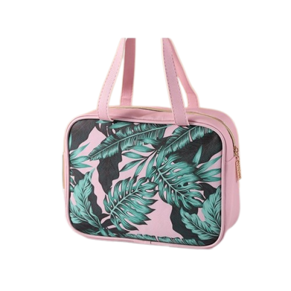 Косметичка органайзер "Pink Tropic", квадратна, 1 шт