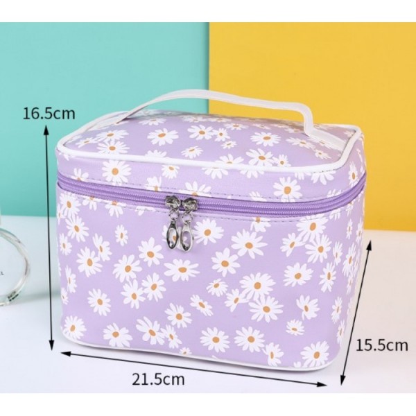 Косметичка - валіза "Ромашки", органайзер для косметики, 21,5 х16, 5х15, 5 см Косметичка - валіза "Ромашки", органайзер для косметики, 21,5 х16, 5х15, 5 см