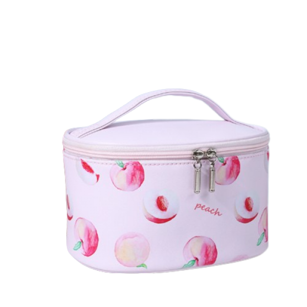 Косметичка - валіза рожева, ораганайзер для косметики (21х15,5х12,3 см)