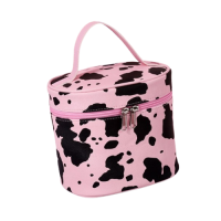 Косметичка органайзер "Pink Cow", овальна, 1 шт