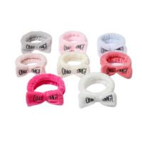 Пов'язка для макіяжу з бантиком "OMG", різні кольори