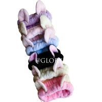 Пов'язка для макіяжу з вушками, різні кольори, 1 шт