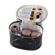 Косметичка органайзер "Marble", овальна, 1 шт