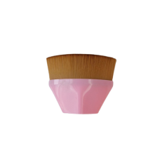 Пензлик для макіяжу, пензлик для тональної основи, рожевий, маленький