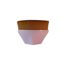 Пензлик для тональної основи, пензлик для макіяжу, фіолетовий, великий