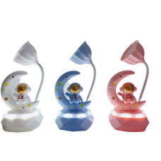 Лампа - нічник настільна "Астронавт", три кольори