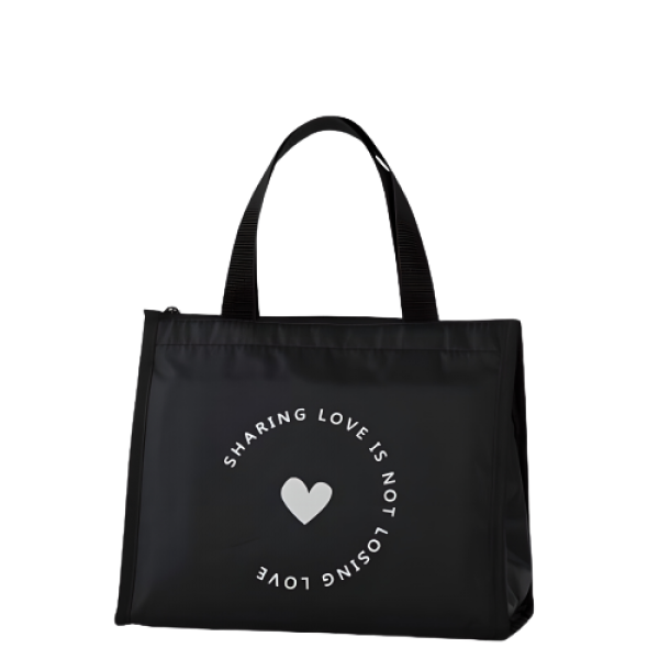 Сумка шопер з термо ефектом, "Love" 26х20х15 см, 1 шт