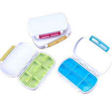 Органайзер для таблеток на 6 відділень, кейс для пігулок на 6 відділень