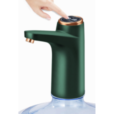 Електрична акумуляторна помпа - дозатор для води, зелена,1 шт