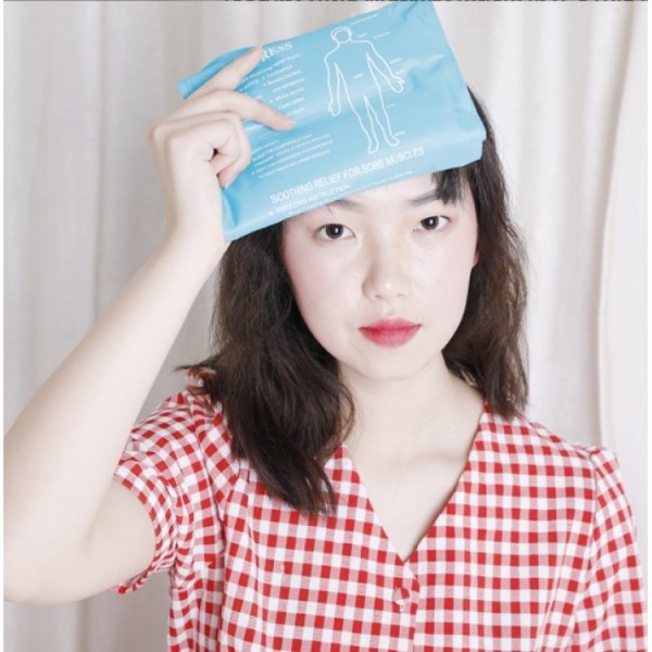 Компрес гелевий ColdHot blue холодний-гарячий з еластичним бинтом, 45х17,5 см